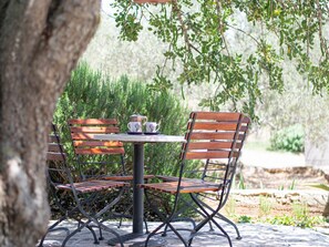 Outdoor dining - Peaceful Holiday House Roza (Vela Luka)