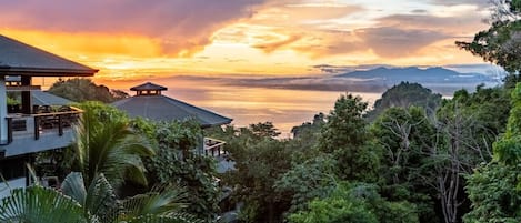 Vue depuis l’hébergement