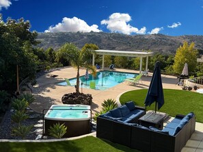Pool - Villa & Guesthouse, Pool Oasis, Pickleball Court (San Diego County)