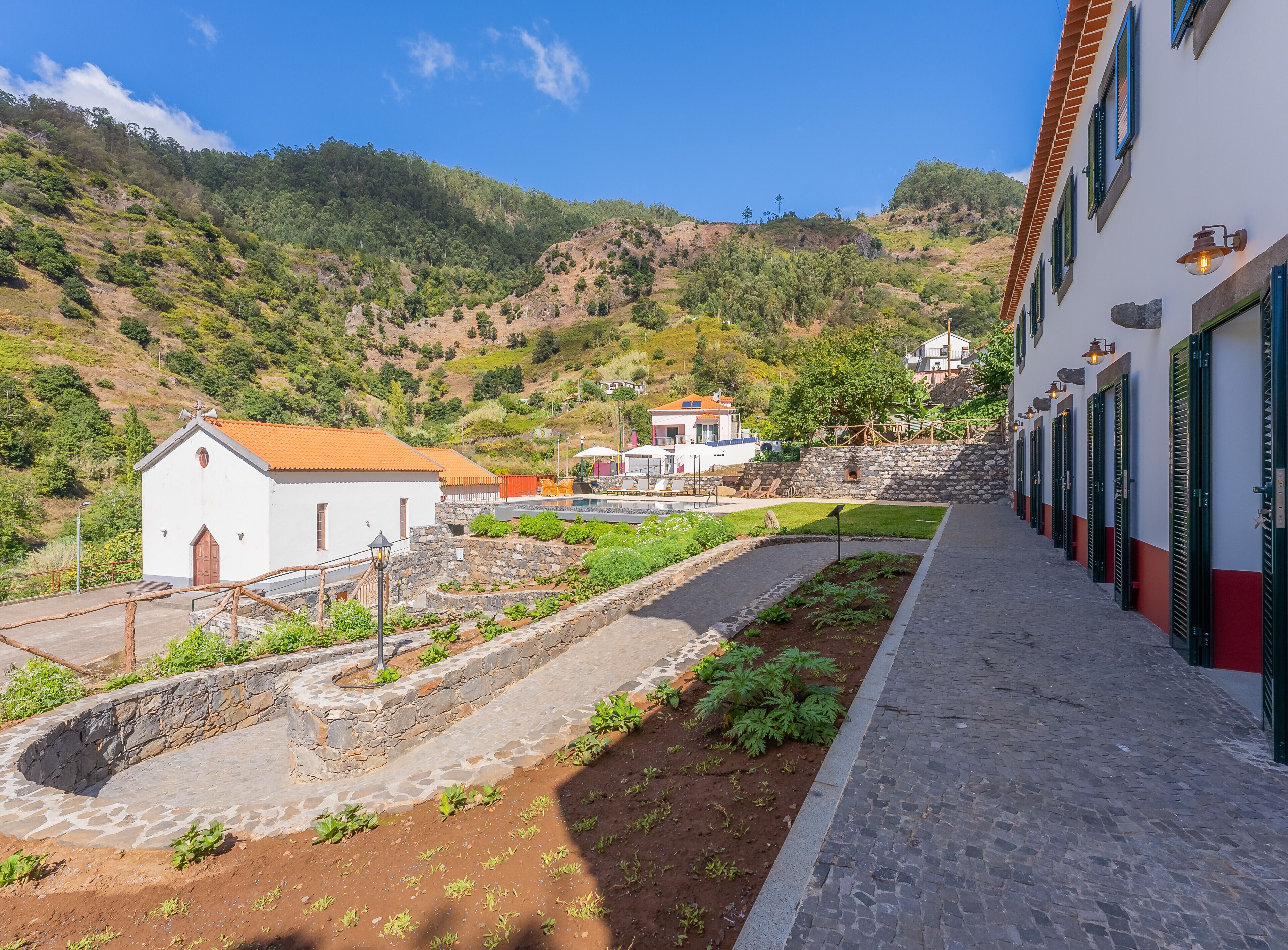 Overnattingsstedets uteområder