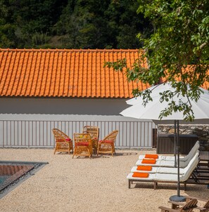 Terrace/patio - Solar dos Reis 7, studio for holidays with breakfast (Ribeira Brava)
