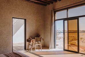 Vue sur la plage ou l’océan