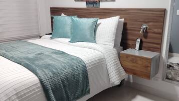 2 slaapkamers, een strijkplank/strijkijzer, gratis wifi, beddengoed