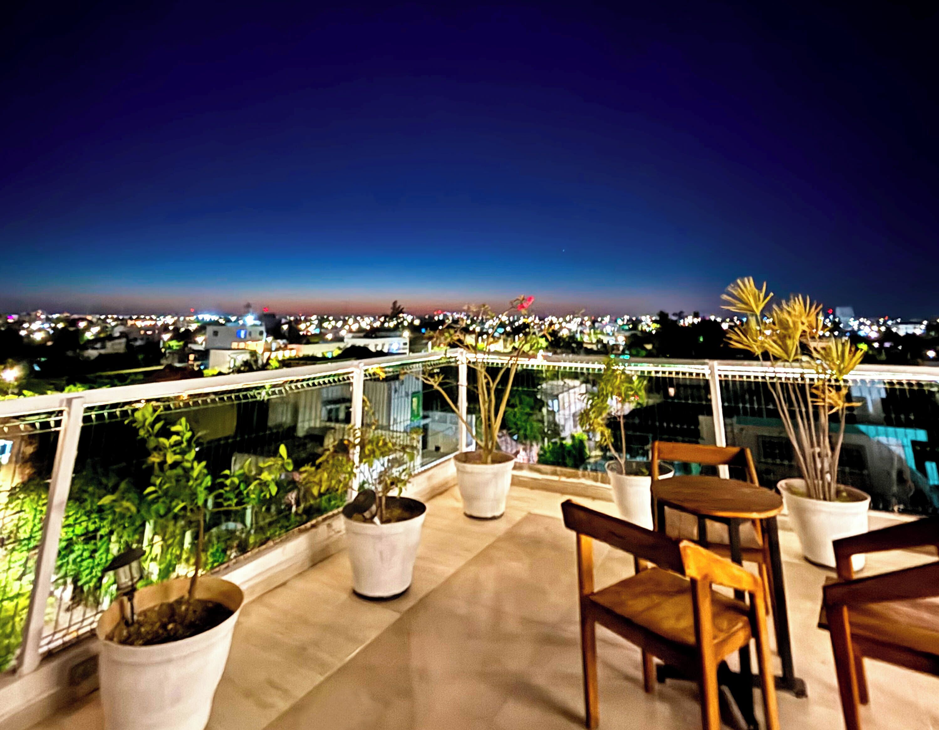 Rooftop terrace