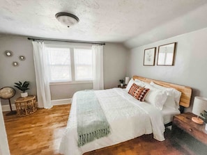 4 habitaciones, tabla de planchar con plancha y wifi gratis 