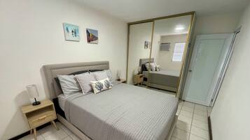 1 bedroom, iron/ironing board, free WiFi, bed sheets