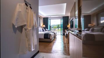 Deluxe Room, 1 King Bed | View from room