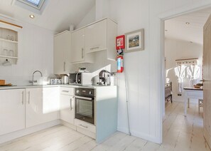 Fridge, oven, stovetop, toaster