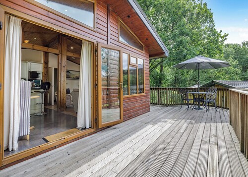 Modern and luxurious lodge.