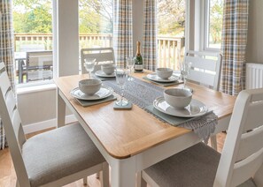 Dining - Brand new for 2023. Luxury lodge with a stylish finish. (Downham Market)