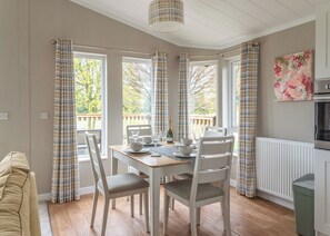 Dining - Brand new for 2023. Luxury lodge with a stylish finish. (Downham Market)