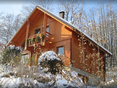 Chalet im Elsass mit SPA und privater Sauna. im Ballonpark der Vogesen