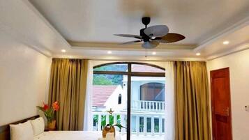 Deluxe Double Balcony Room | 1 bedroom, premium bedding, pillow-top beds, minibar