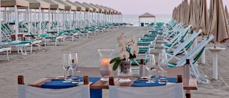 Außenbereich für Bankette