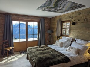 5 bedrooms, desk, iron/ironing board, travel crib - Mountain chalet rental ★★★★ "La Boutame" (Alpe d'Huez Domain 3300m) (Villard-Reculas)