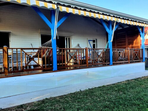 Villa on an island at the end of the world