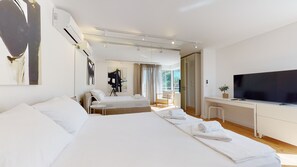 尊榮公寓, 1 間臥室, 公園景觀 | 高級寢具、客房內保險箱、獨特裝潢、布置獨特