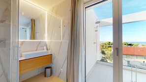 Premium Apartment, 2 Bedrooms, Garden View | Bathroom - Villa Zoe (Komiza)