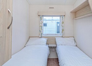 3 bedrooms - Caravan with one double and two twin. (Prestatyn, Denbighshire)