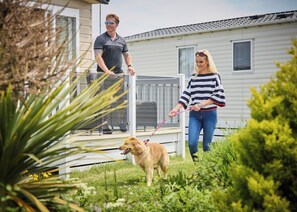 Property grounds - Caravan with one double and two twin. (Prestatyn, Denbighshire)
