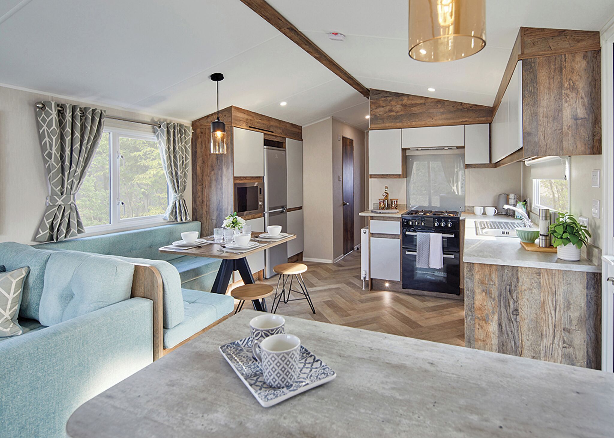 Kühlschrank, Ofen, Herdplatte, Toaster