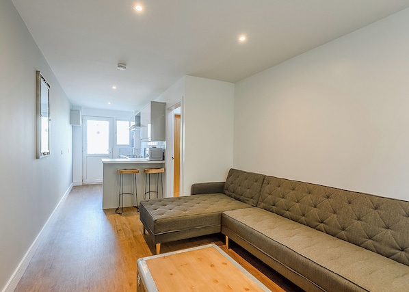 Living area - Shakespeare First Floor Apartment (Roman Bank, Skegness)
