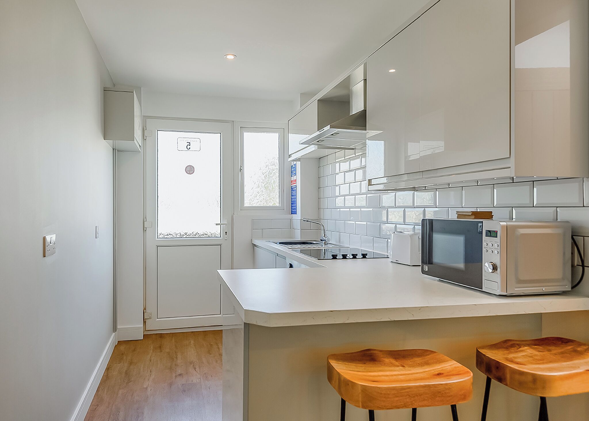 Fridge, oven, stovetop, toaster