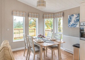 Dining - Brand new for 2023. Luxury lodge with a stylish finish. (Downham Market)