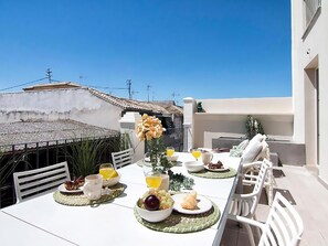 Restauration en plein air