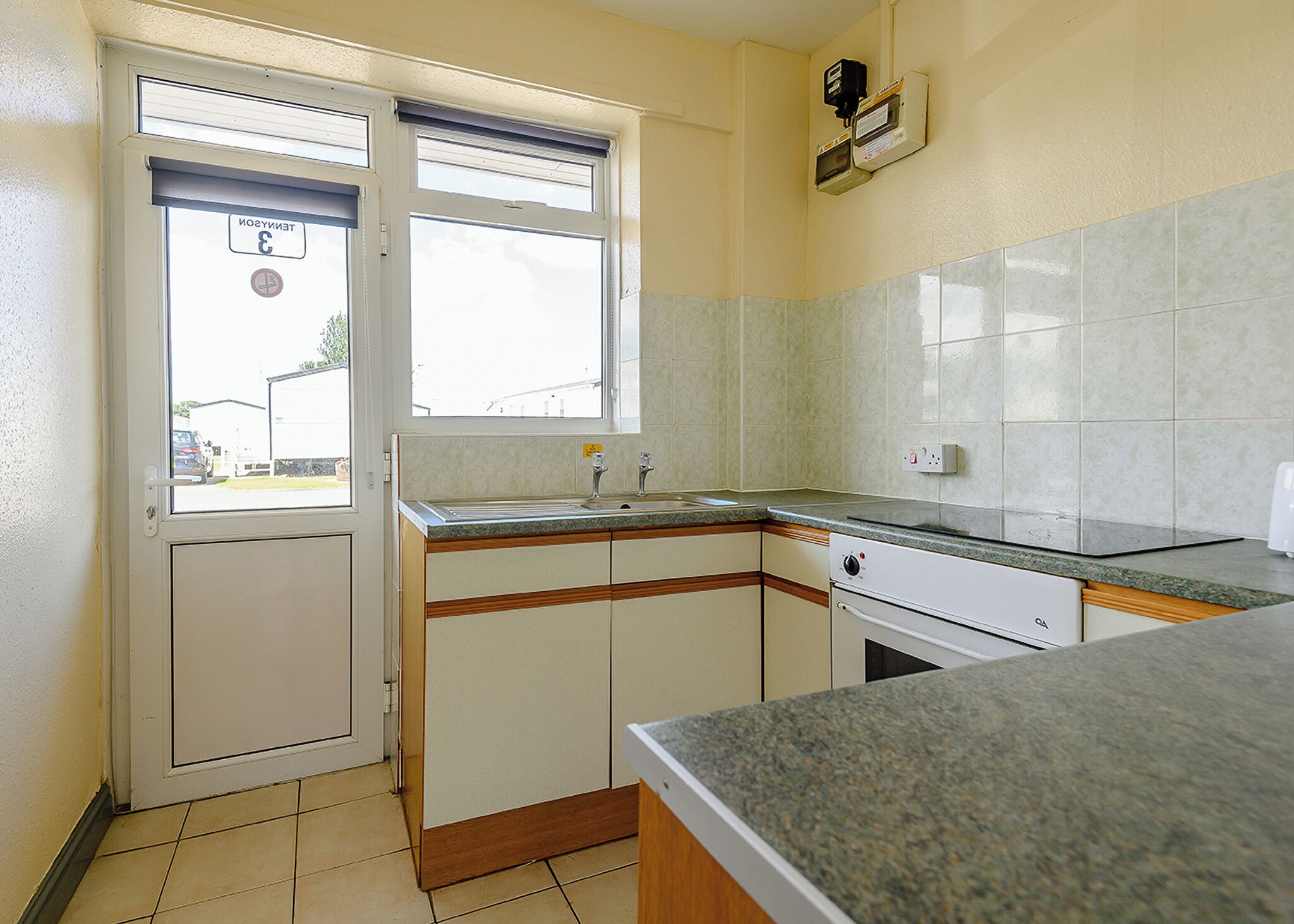 Fridge, oven, stovetop, toaster