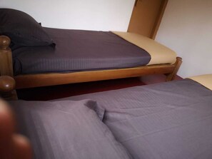 2 chambres, draps fournis
