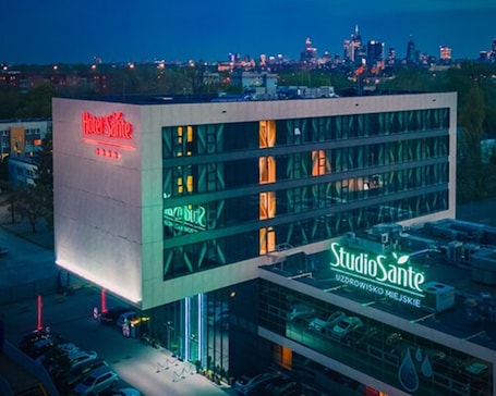 Front of property. Hotel Sante