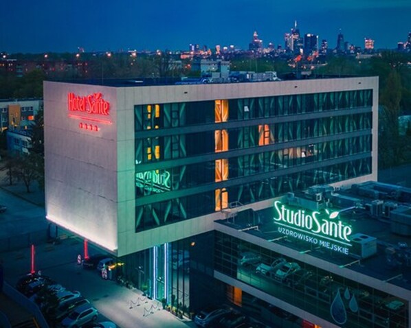 Façade de l’hébergement