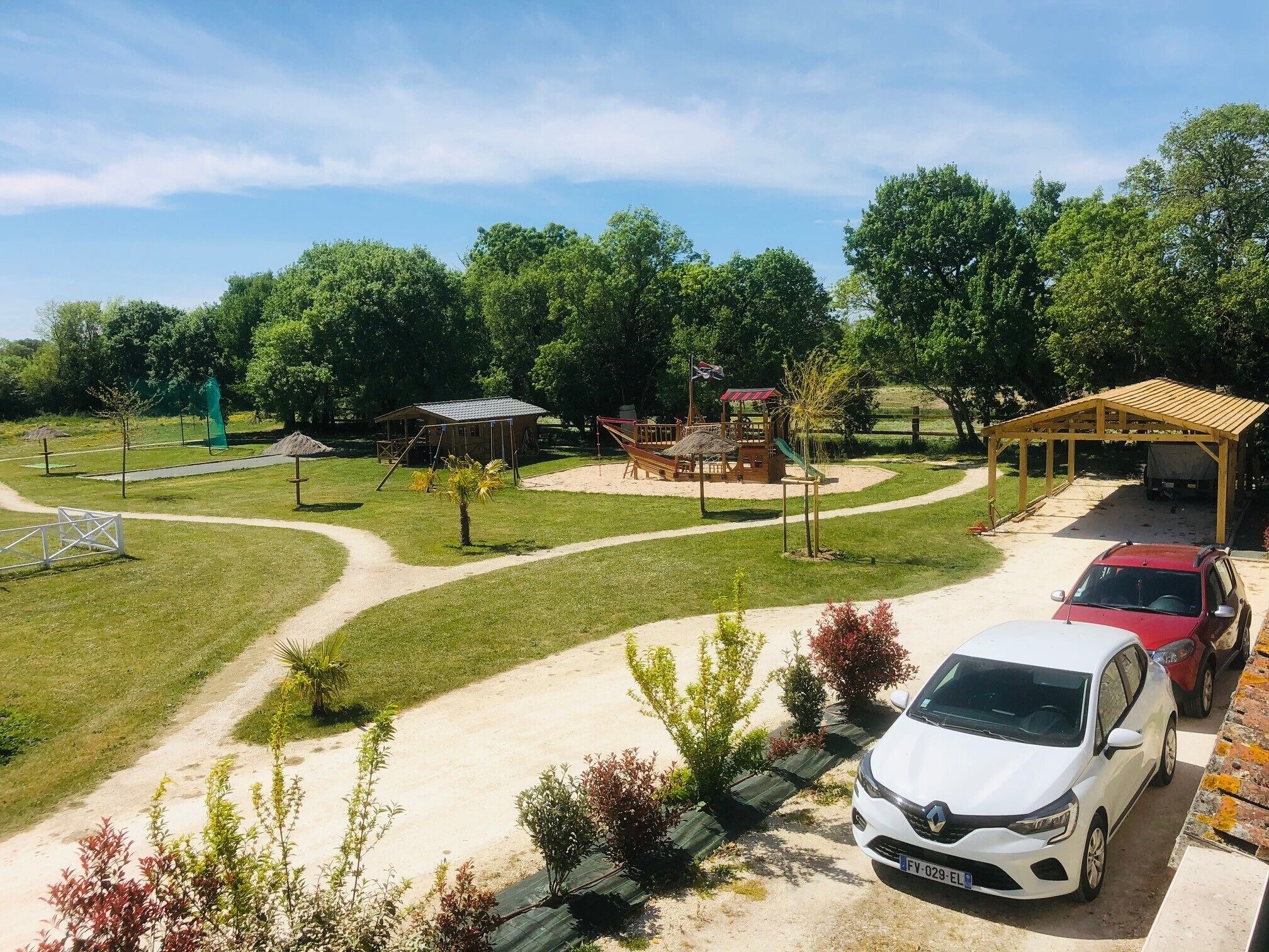 Enceinte de l’hébergement