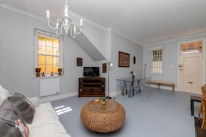 Lägenhet Basic - 1 queensize-säng med bäddsoffa | Boendeområde