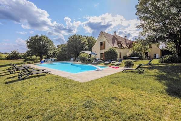 Piscine chauffée