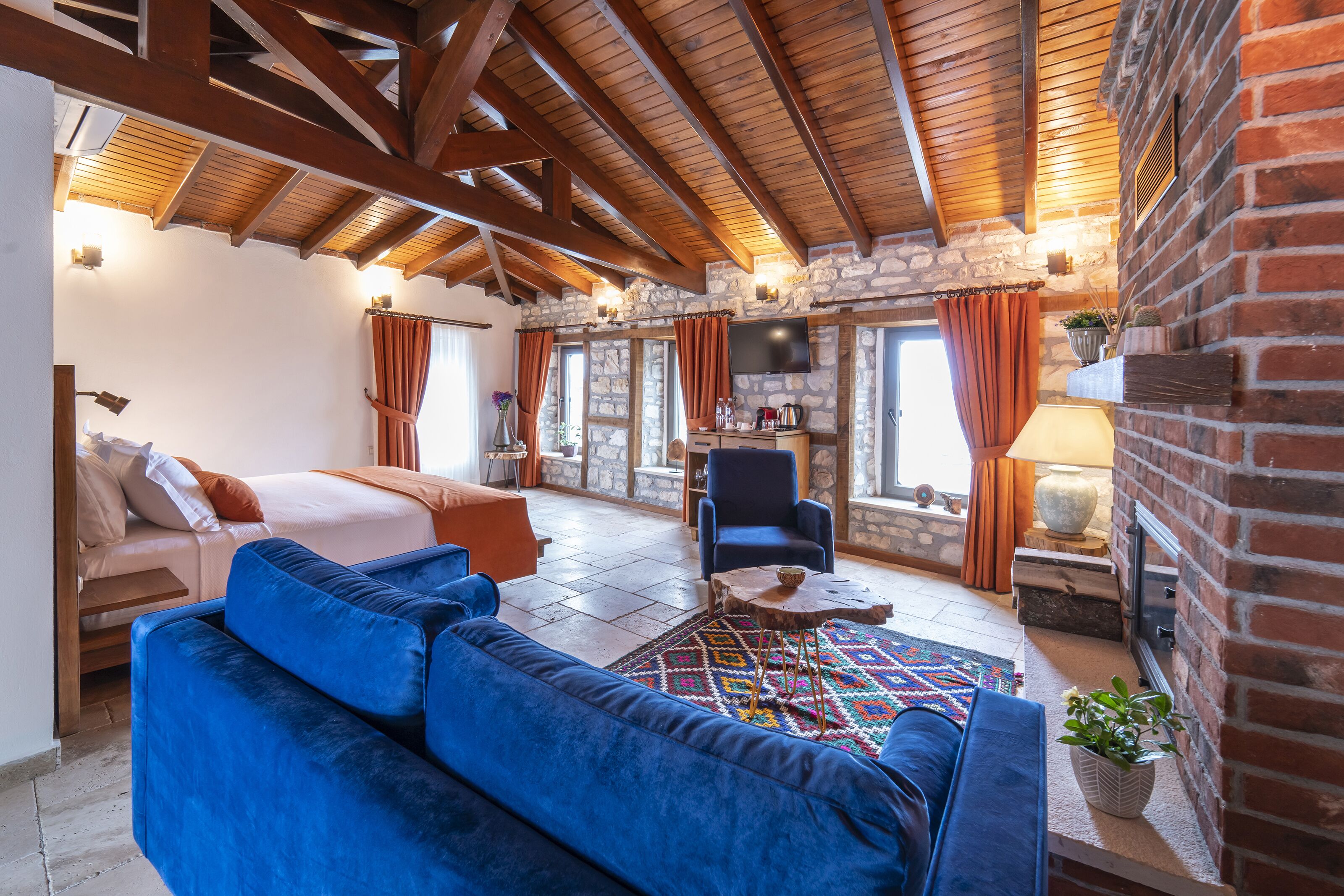 Deluxe-Studio | Minibar (mit einigen kostenlosen Artikeln), individuell eingerichtet