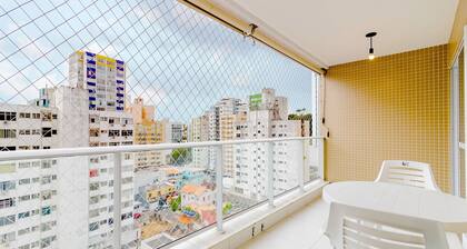 BR06 Quarto e Sala - 550m Praia da Barra