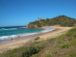 Beach nearby