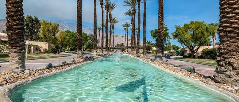 Una piscina climatizada