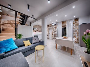 Villa (Five Bedroom Villa with Terrace) | Living room | TV - Villa Zdenka (Vis)