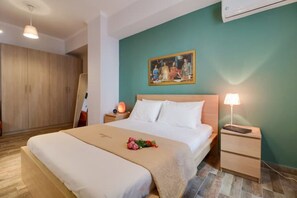 1 Schlafzimmer, Bügeleisen/Bügelbrett, WLAN