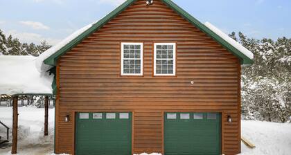 Loft In the Pines, On Snowmobile Trail