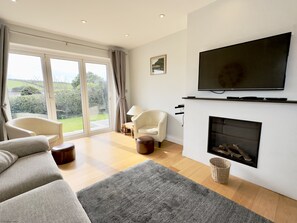 Smart TV, DVD player, stereo