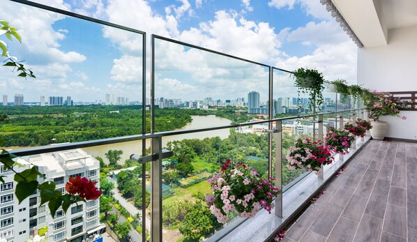 Apartamento família | Terraço/pátio