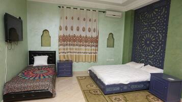 5 slaapkamers, beddengoed