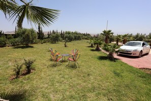 Overnattingsstedets uteområder