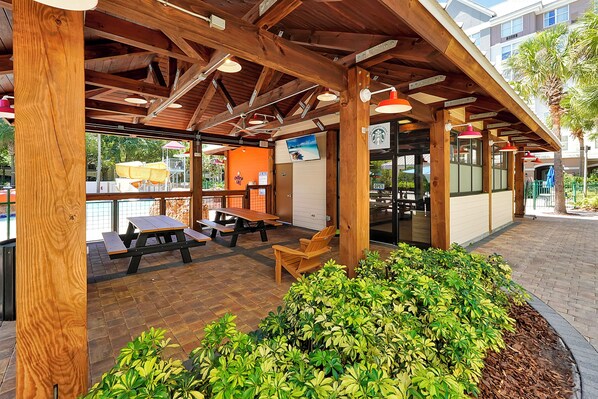 Restaurante al aire libre