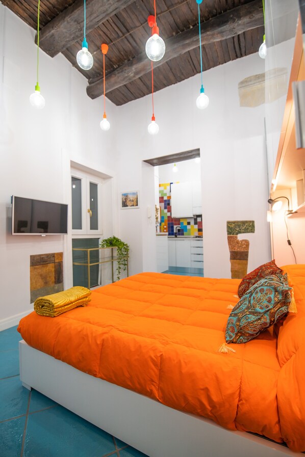 Appart'hôtel Deluxe | 1 chambre, bureau, rideaux occultants, chambres insonorisées