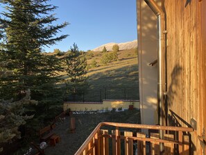 Property grounds - Apartment with panoramic view, fireplace, terrace and garden. (Campo di Giove)